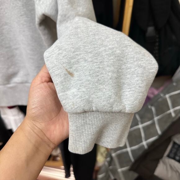 Vuori Restore Half Zip Hoodie Size Large Gray VW288 - Picture 10 of 16